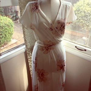 Nasty Gal Wrap Around Dress