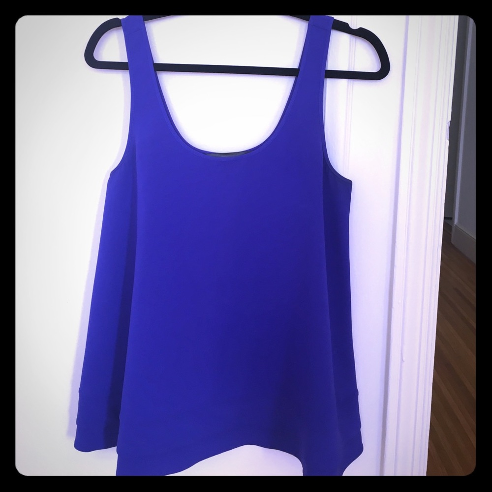 Proenza Schouler electric blue swing top