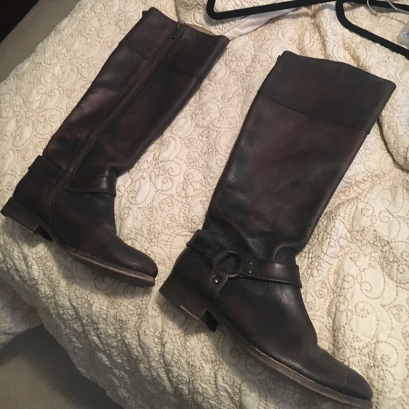 Authentic Frye Boots& Unused Weatherproof Spray - Picture 3 of 8