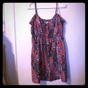 Multi-colored Bar 3 Summer Dress with pockets