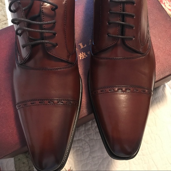 Mezlan Other - Mezlan Miranda Cap Toe Patent Leather Oxford Dark