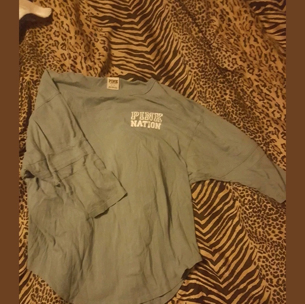 VS Pink boyfriend jersey shirt