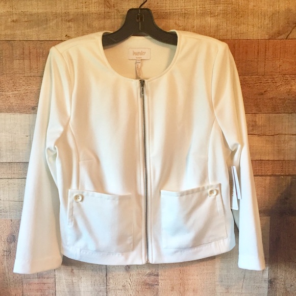 laundry by Shelli Segal Blazer sz 10 NWT - Picture 2 of 8