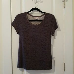 Banana Republic animal print tee shirt