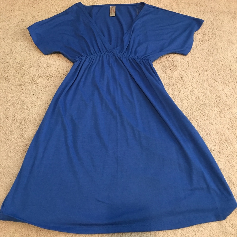 Blue dress