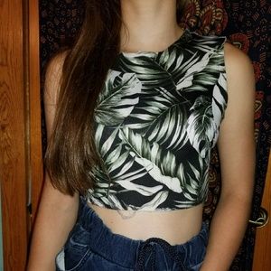 Banana Leaf Crop Top