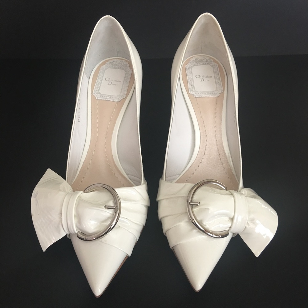 CHRISTIAN DIOR AUTHENTIC PATENTED LEATHER SHOES