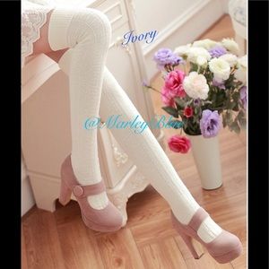 Perfect Boot Sock IVORY WHITE