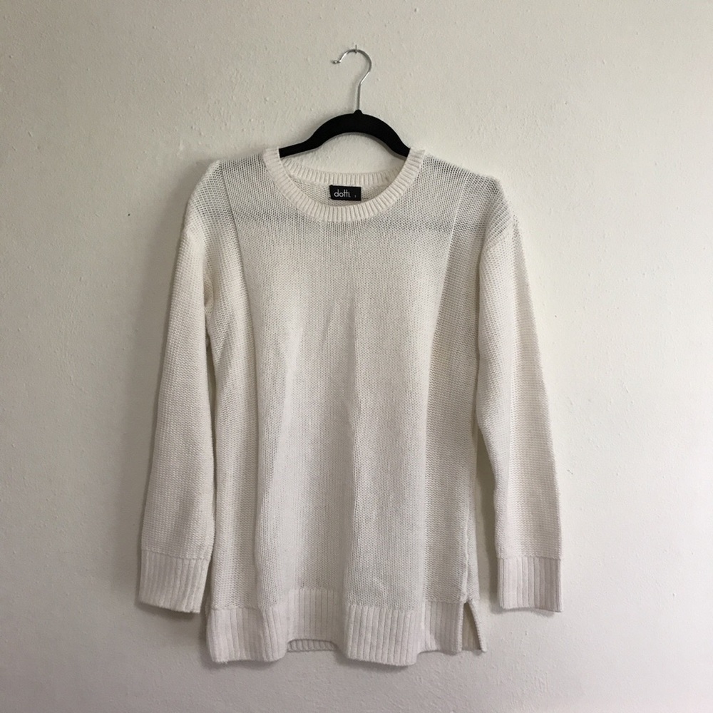 Warm knit jumper