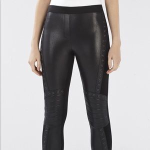 BCBG Eric Eyelet Moto Legging
