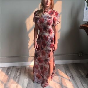 Stone Cold Fox Silk Gown