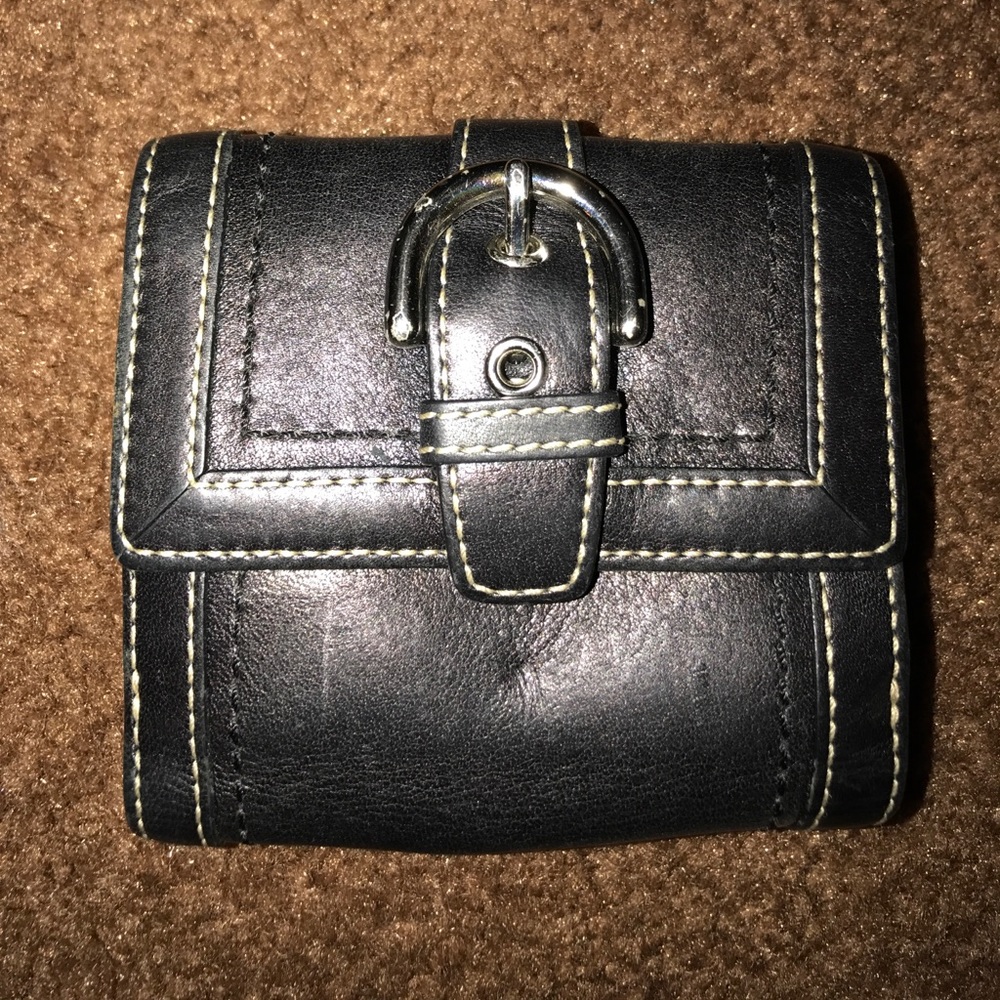 Women's Coach Leather Wallet