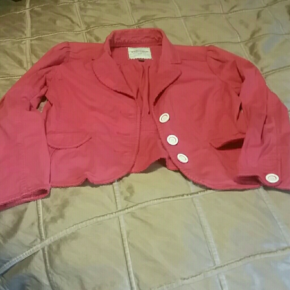 Red jacket
