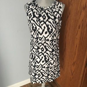 Ann Taylor Loft animal print shift dress