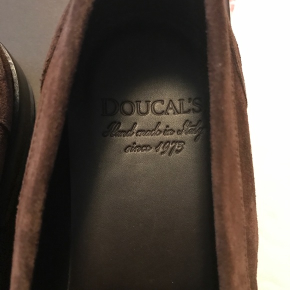 Doucal's Leather Suede Brown Loafers NWT - Picture 4 of 8