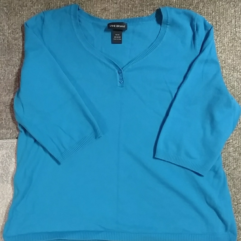 Henley style sweater