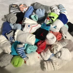 Baby Socks 0- 6 Months - Lot of 42 Pair.