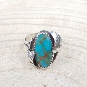 Turquoise & Sterling Silver Ring