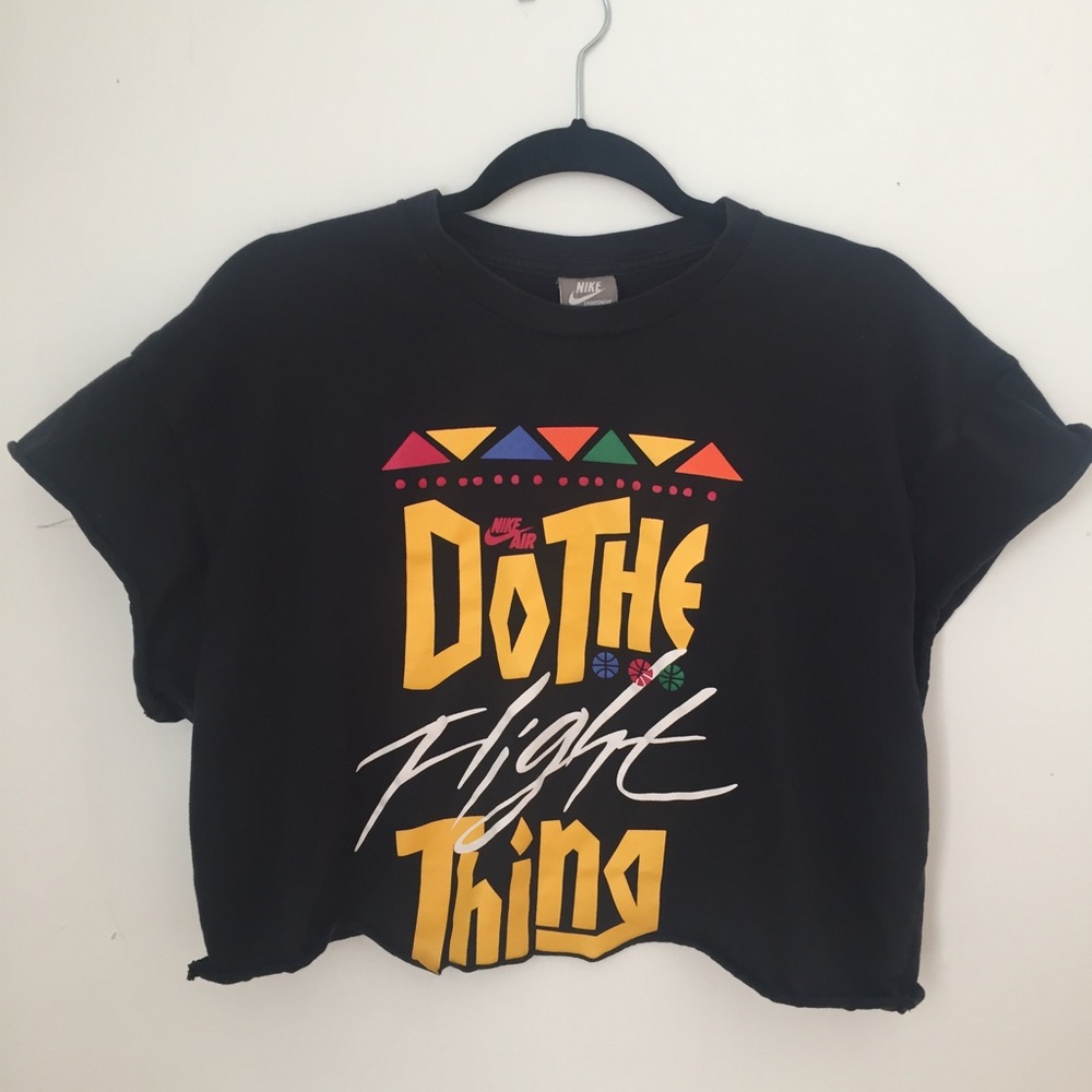 Nike "Do The Flight Thing" Cropped Tee