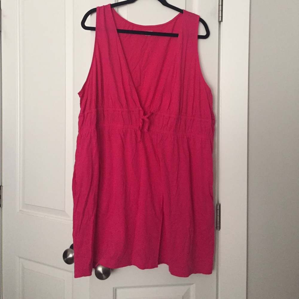 Lands End Pink Coverup