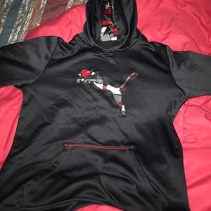 Puma hoodie, sz L in boys