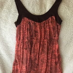 Flower patterned tunic
