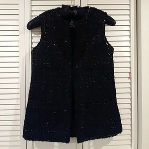LAST CHANCE! Rachel Zoe vest with sequin trim