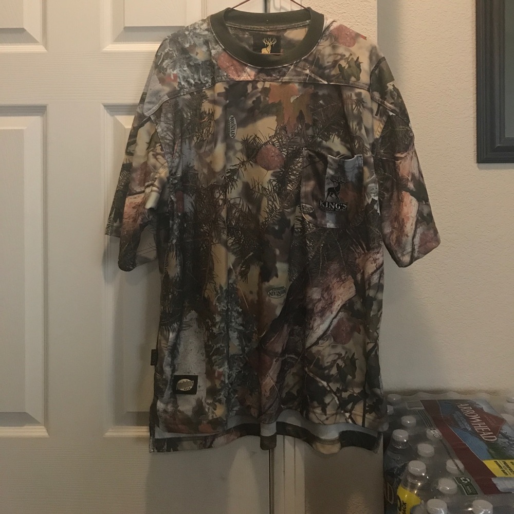 Men's camo shirt