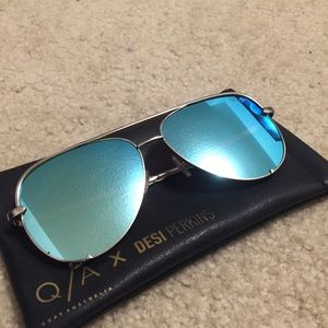 Quay Australia x Desi Perkins High Key Blue/Silver