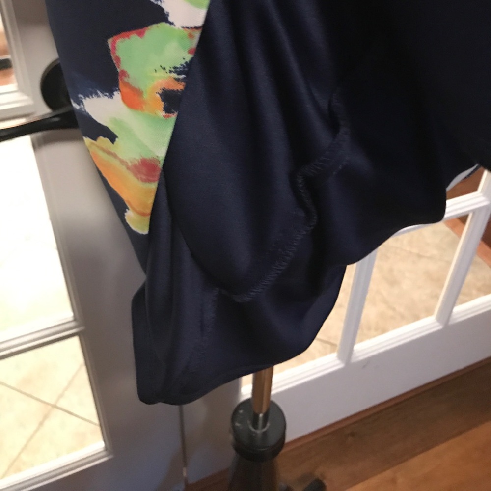 Vince Camuto Navy Midi with Pockets - Picture 7 of 8