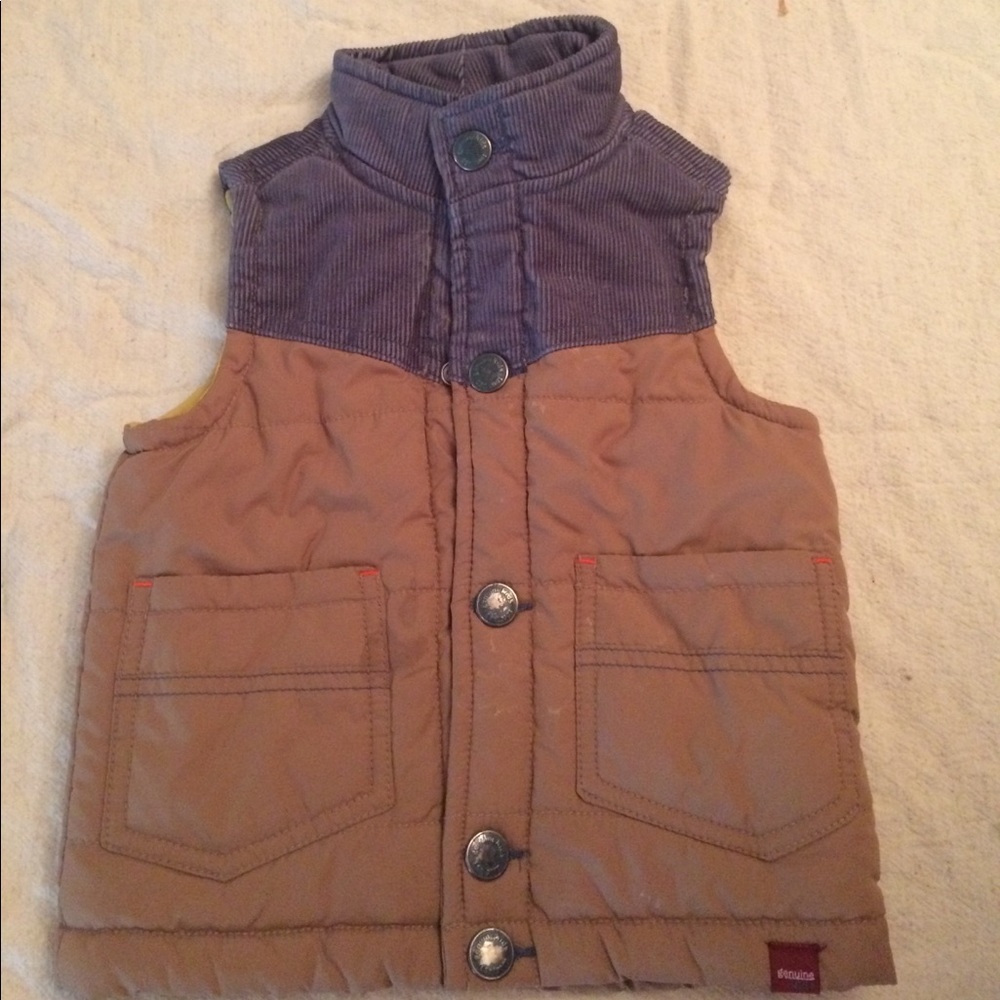 Osh Kosh puffer vest.