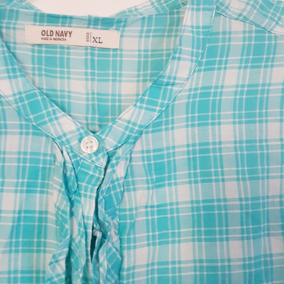 Plaid RuffledTunic - Picture 3 of 3