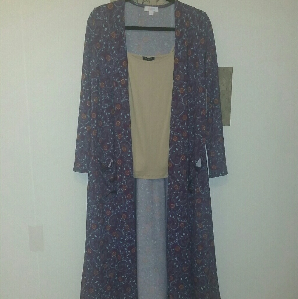 LuLaRoe Purple Sarah Cardi