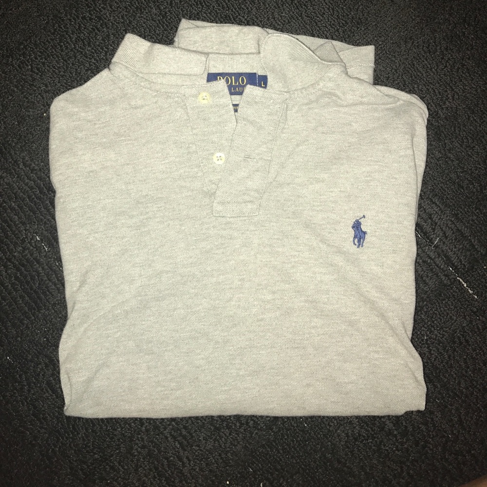 men's polo long sleeve