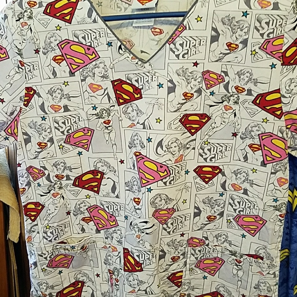 Superhero scrubs