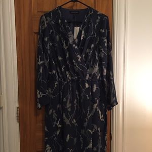 Banana Republic watercolor "wrap" dress size 6