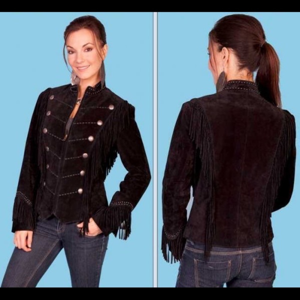 Scully suede leather jacket