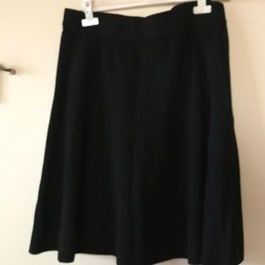 Alfani black swing skirt