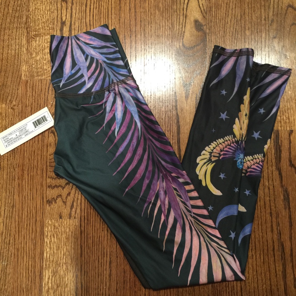 *SOLD* teeki Phoenix Rising pants.