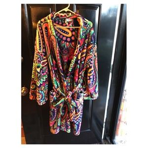 Vera Bradley plush robe - L/XL