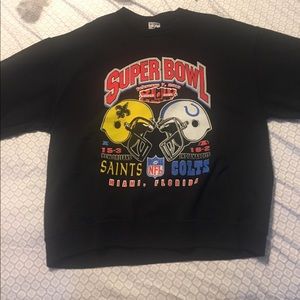 Vintage Super Bowl sweater.