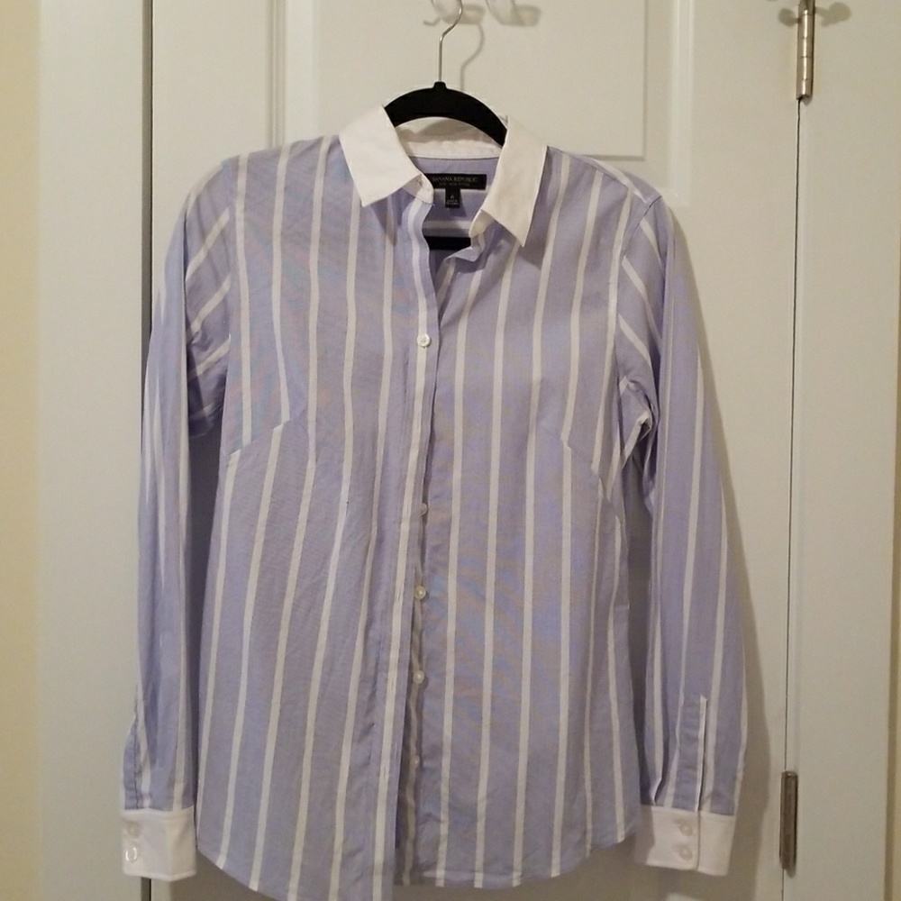 Banana Republic non-iron fitted button-down