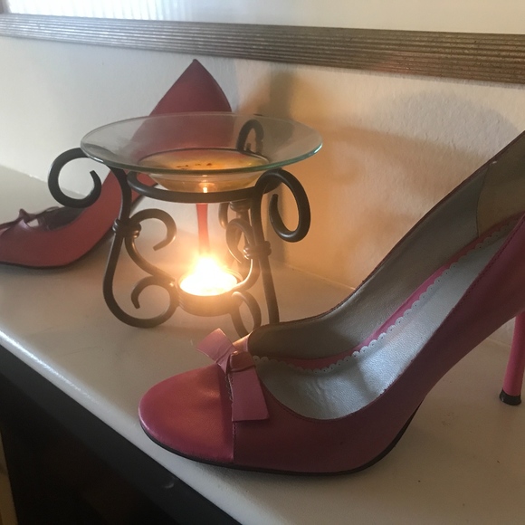 Two tone peep toe - Picture 4 of 5