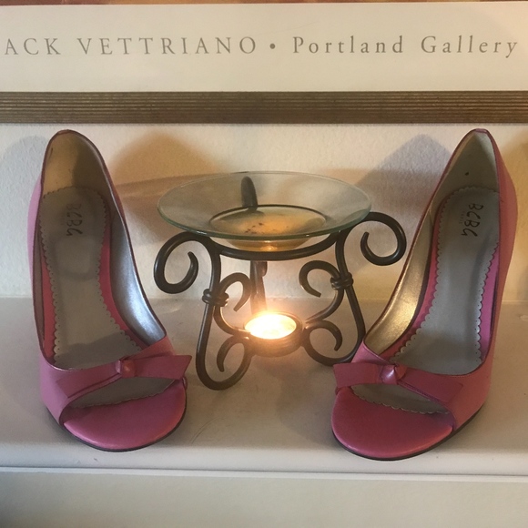 Two tone peep toe - Picture 3 of 5