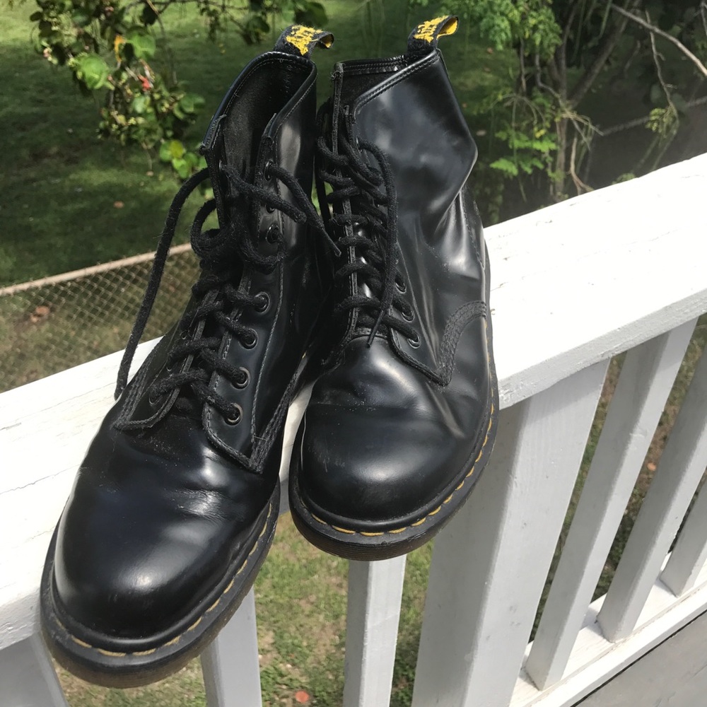 Vegan leather Doc Marten Boots Men's