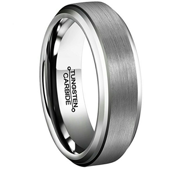 NEW MAJOR PRICE DROP 6mm Tungsten Carbide  Ring - Picture 4 of 7