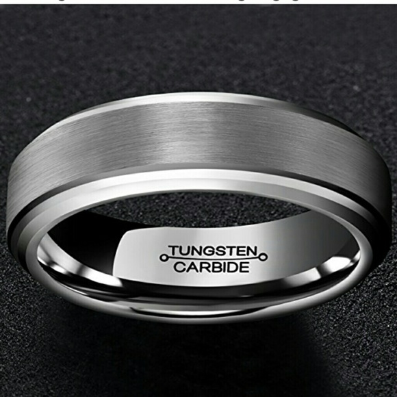 NEW MAJOR PRICE DROP 6mm Tungsten Carbide  Ring - Picture 3 of 7