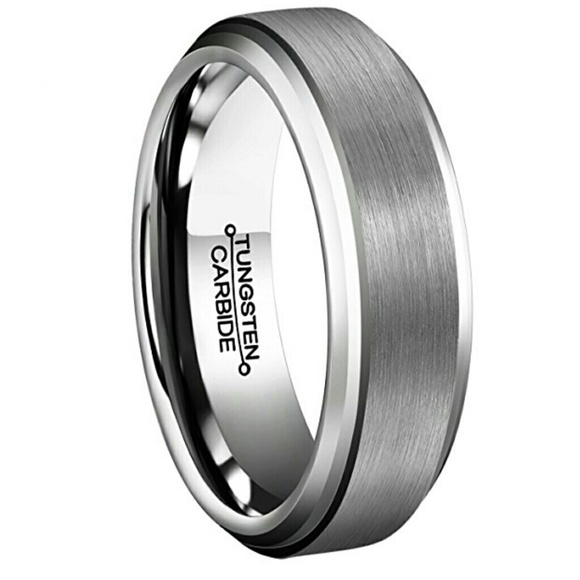 NEW MAJOR PRICE DROP 6mm Tungsten Carbide  Ring - Picture 6 of 7