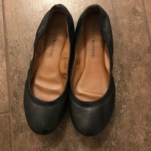 Lucky Brand Black Flats