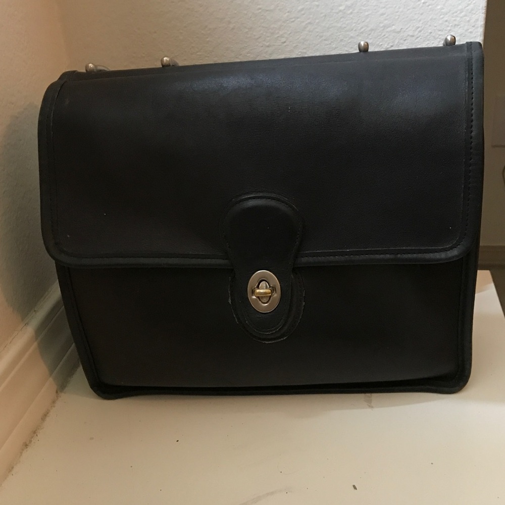 Authentic classic Coach Wilson bag.